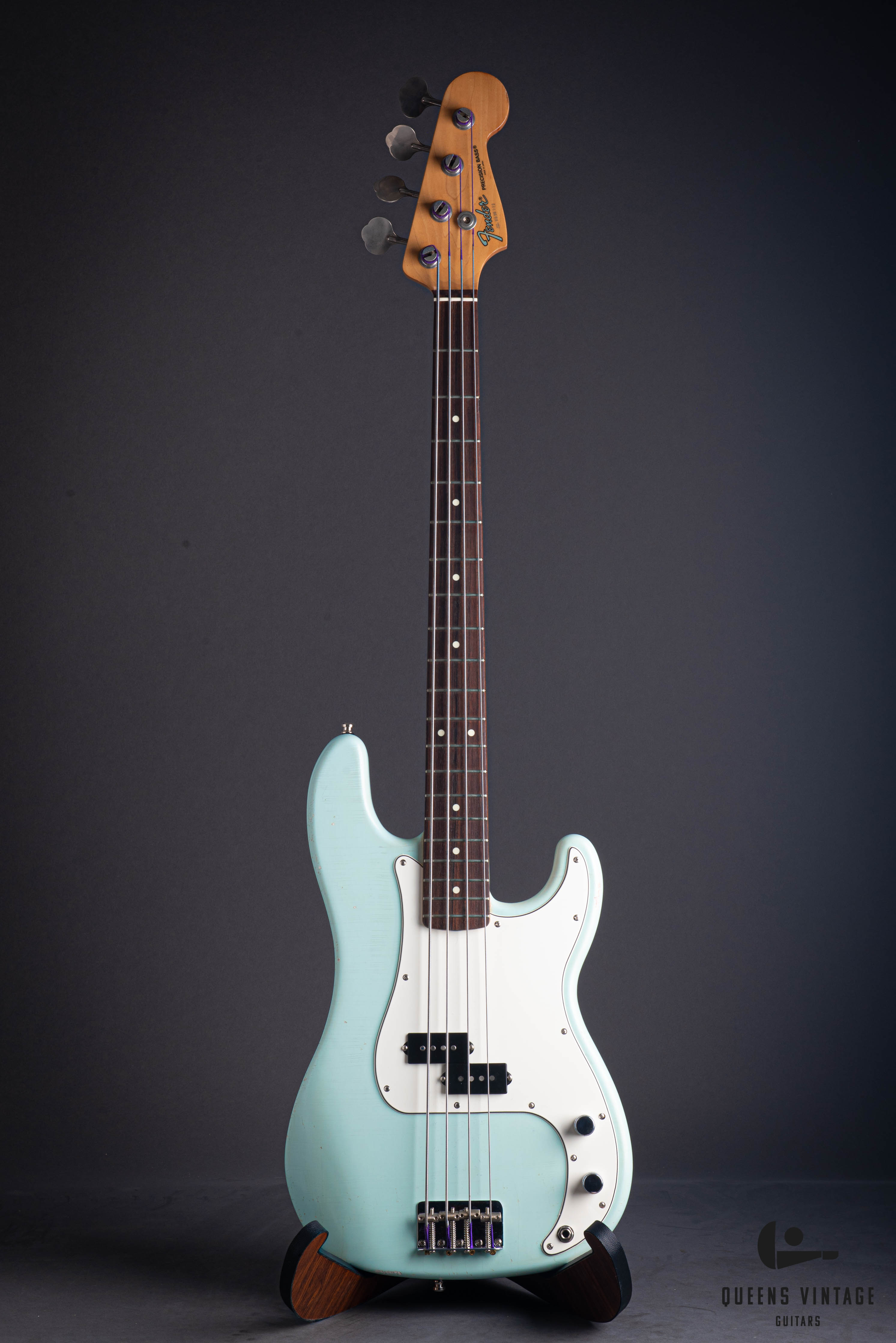 1986 Fender Japan Precision bass with Aged MJT body