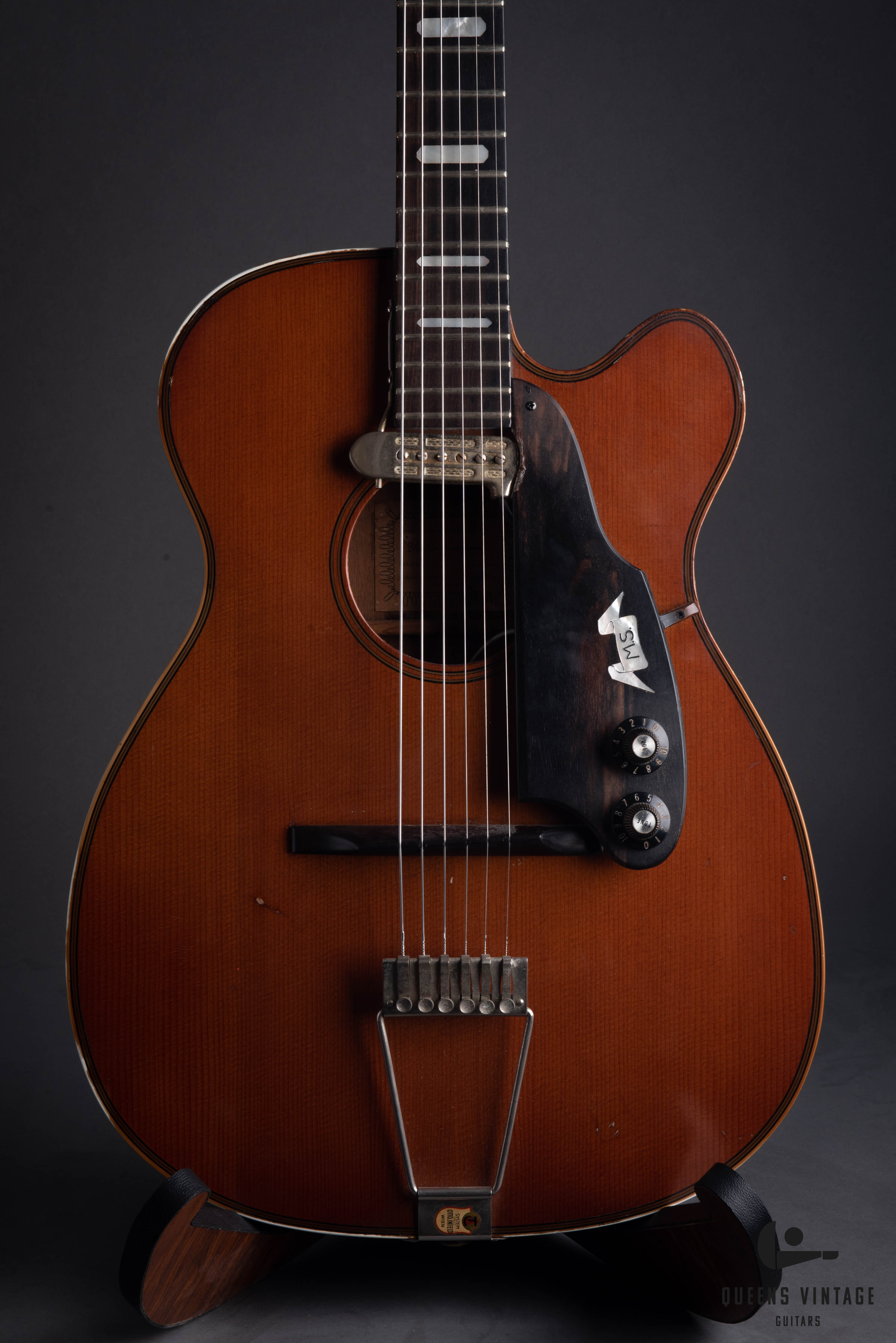 c. 1978 Augustino VM-19 Acoustic Electric Guitar