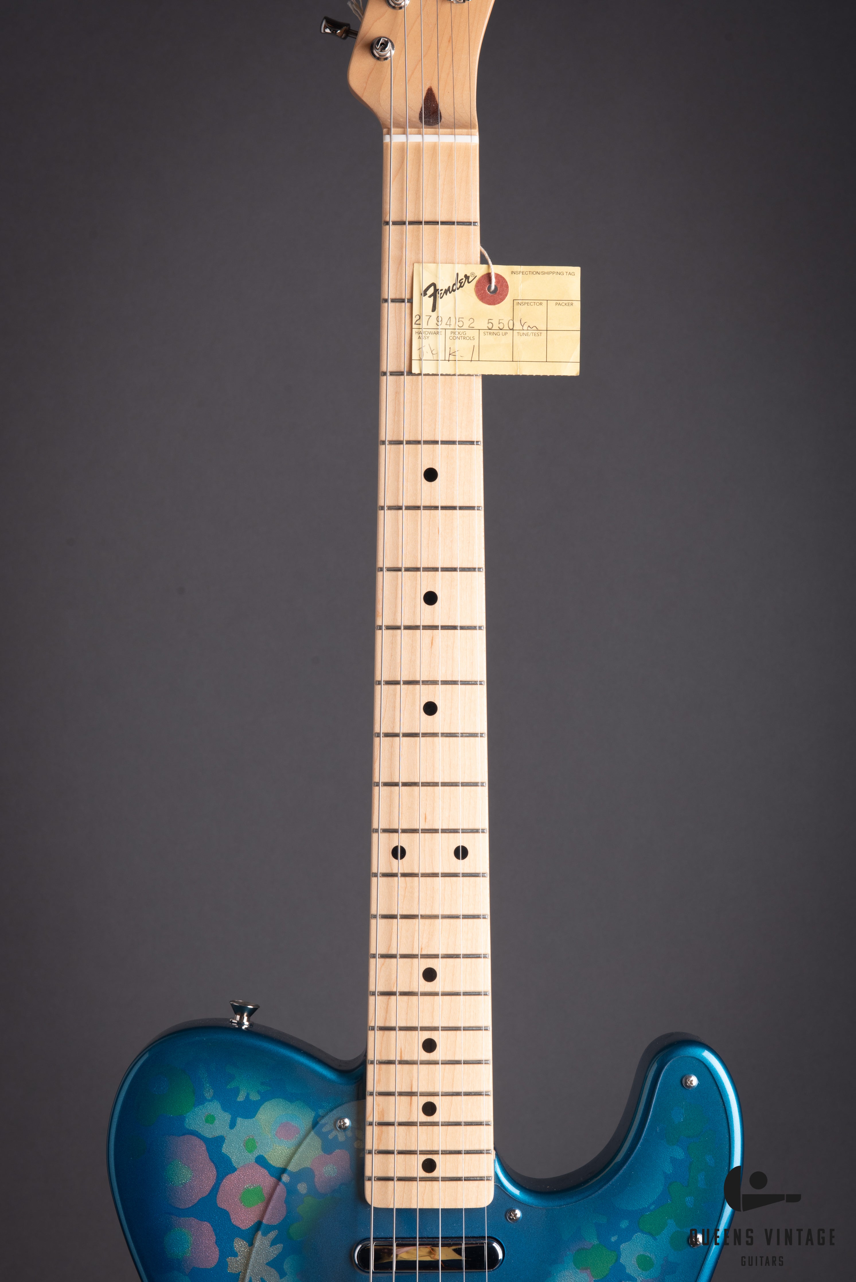 ギター Fender Japan Blue Flower Telecaster Fender Made in Japan Limited Telecaster Blue Flower with Gig