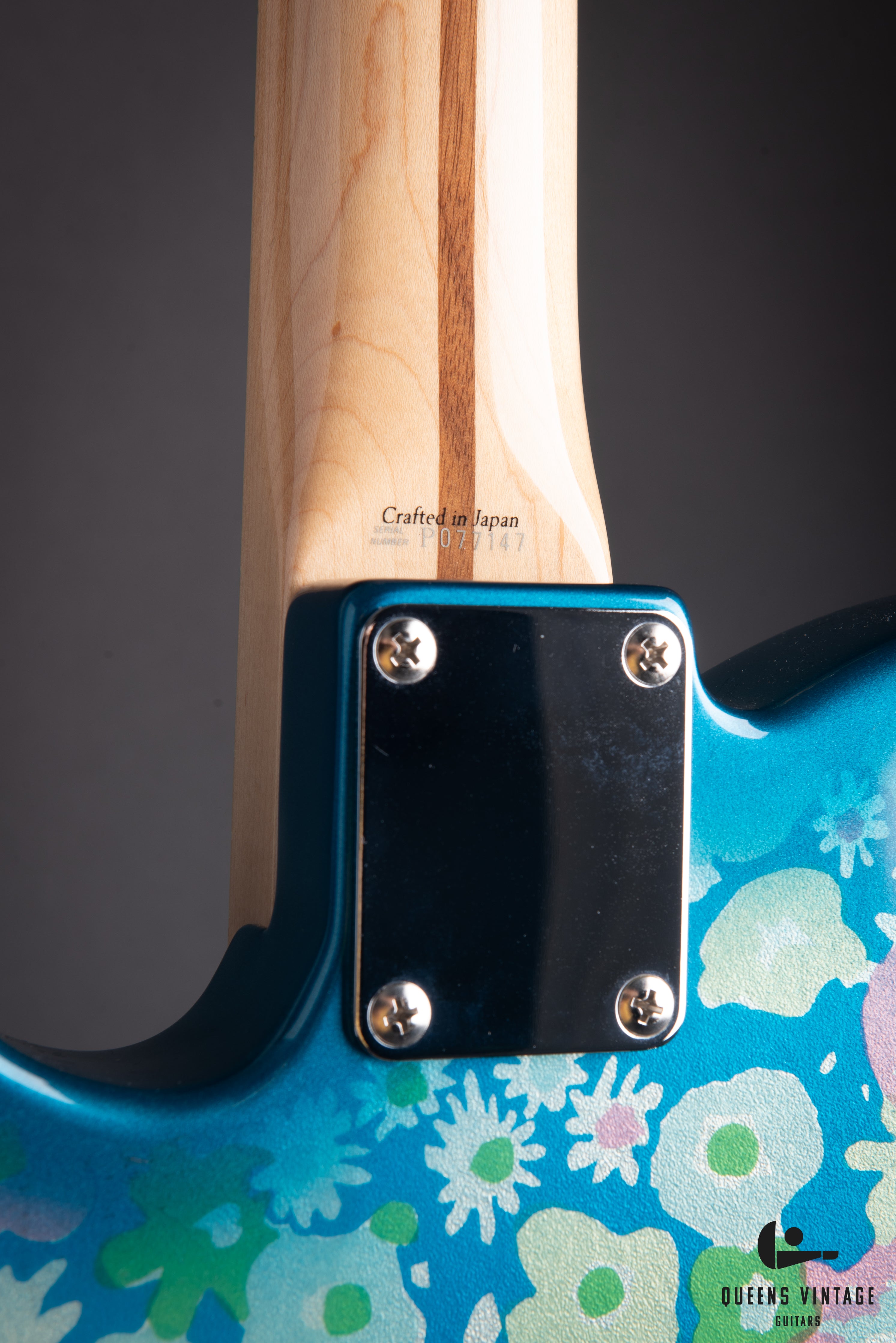 2008 Fender Japan Blue Flower Telecaster Electric Guitar