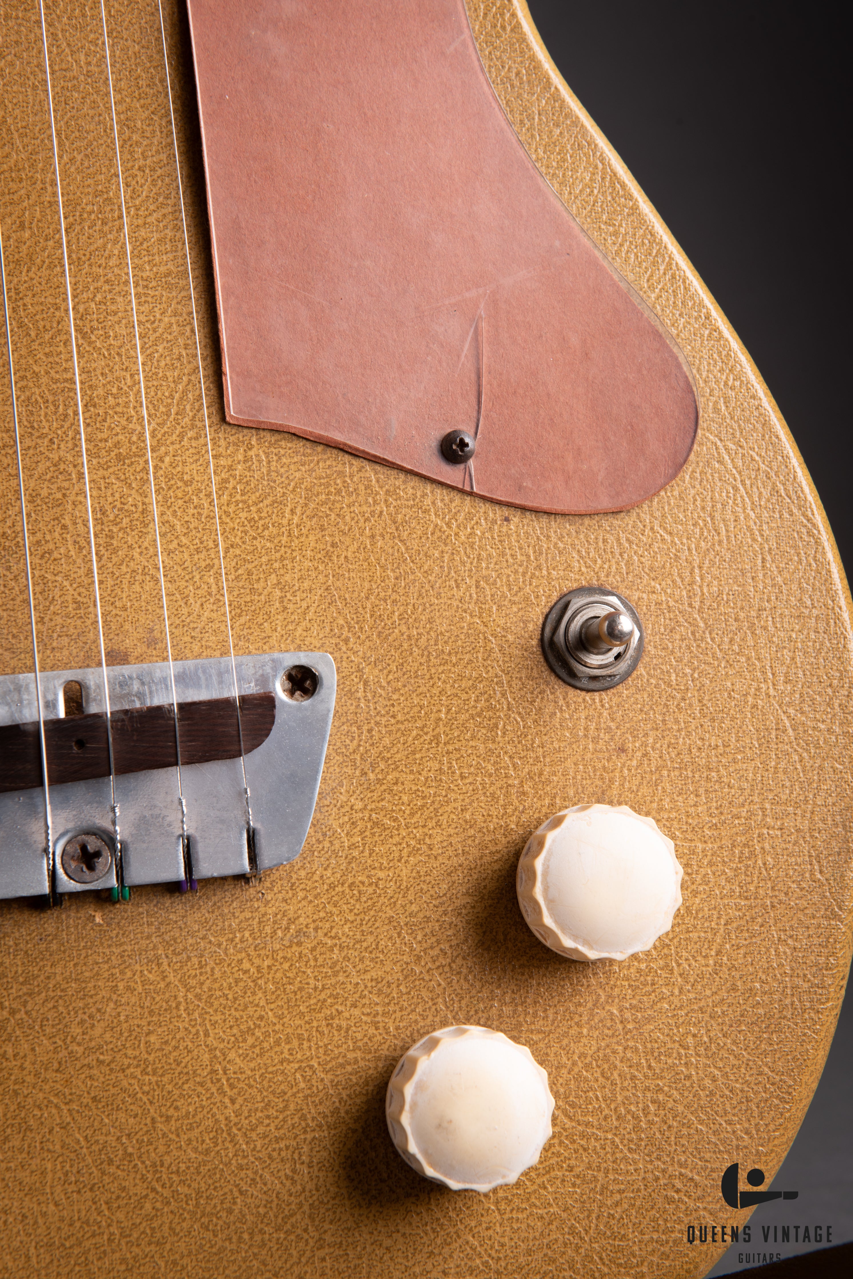 1956 Danelectro Silvertone 1357 U-1 Electric Guitar
