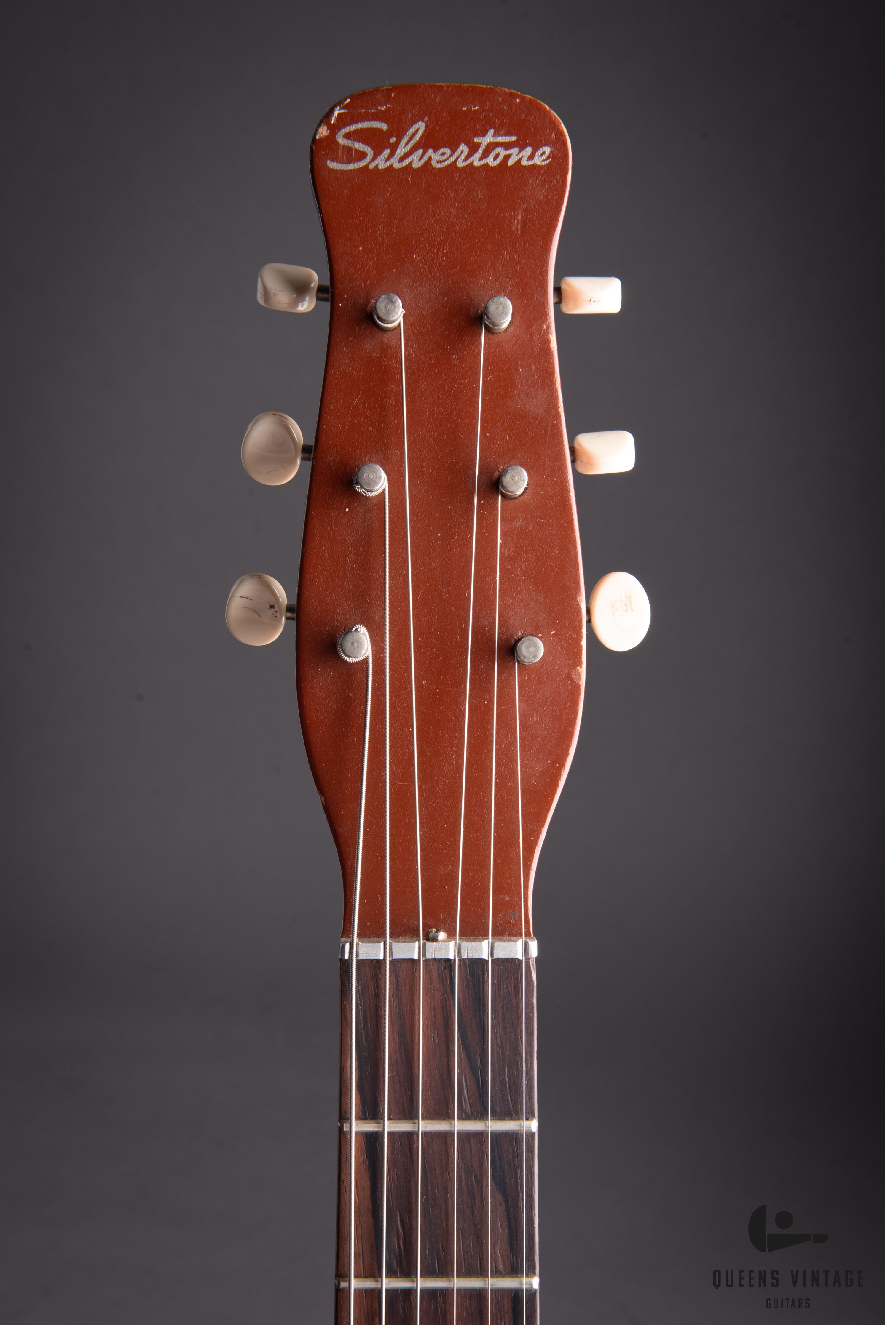 1956 Danelectro Silvertone 1357 U-1 Electric Guitar