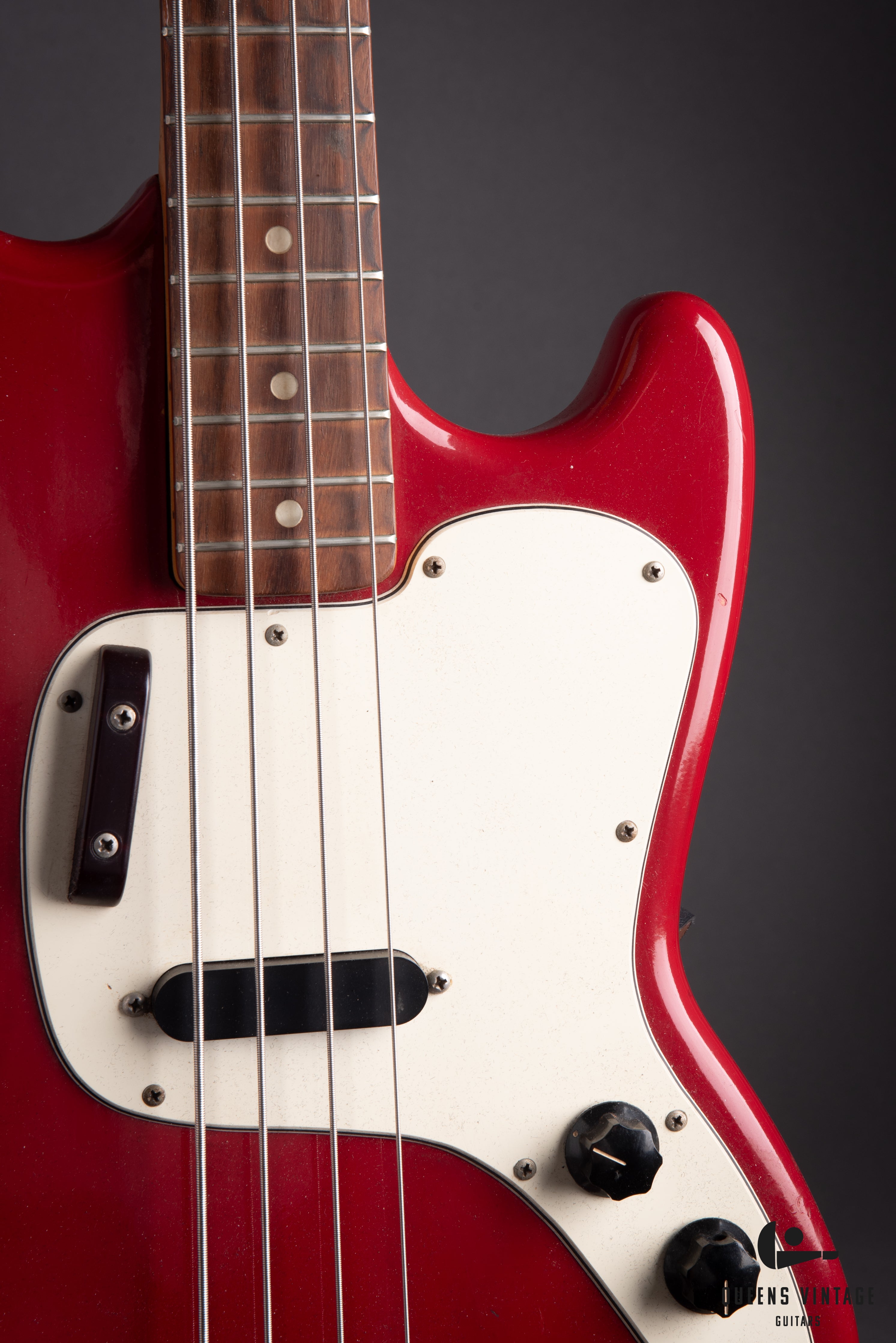1975 Fender Musicmaster Electric Bass Guitar