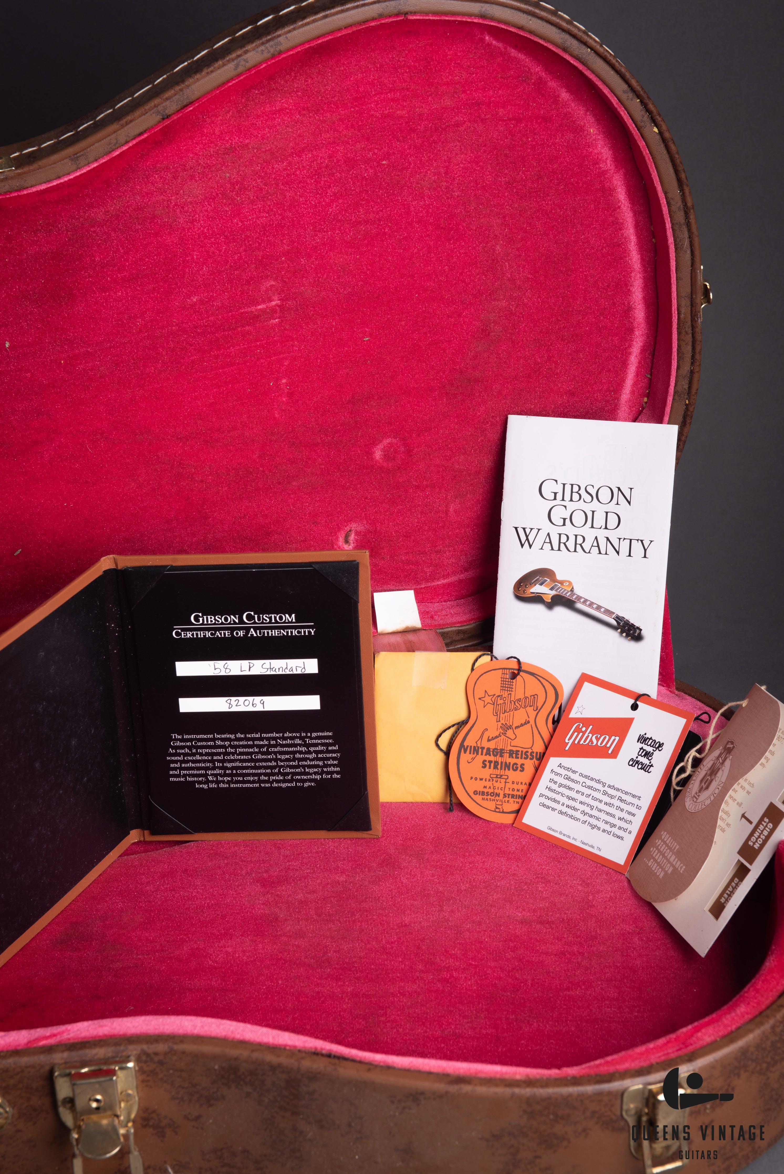 2021 Gibson Custom Shop 1958 Les Paul Historic Reissue R8 VOS Faded Cherry Sunburst Electric Guitar