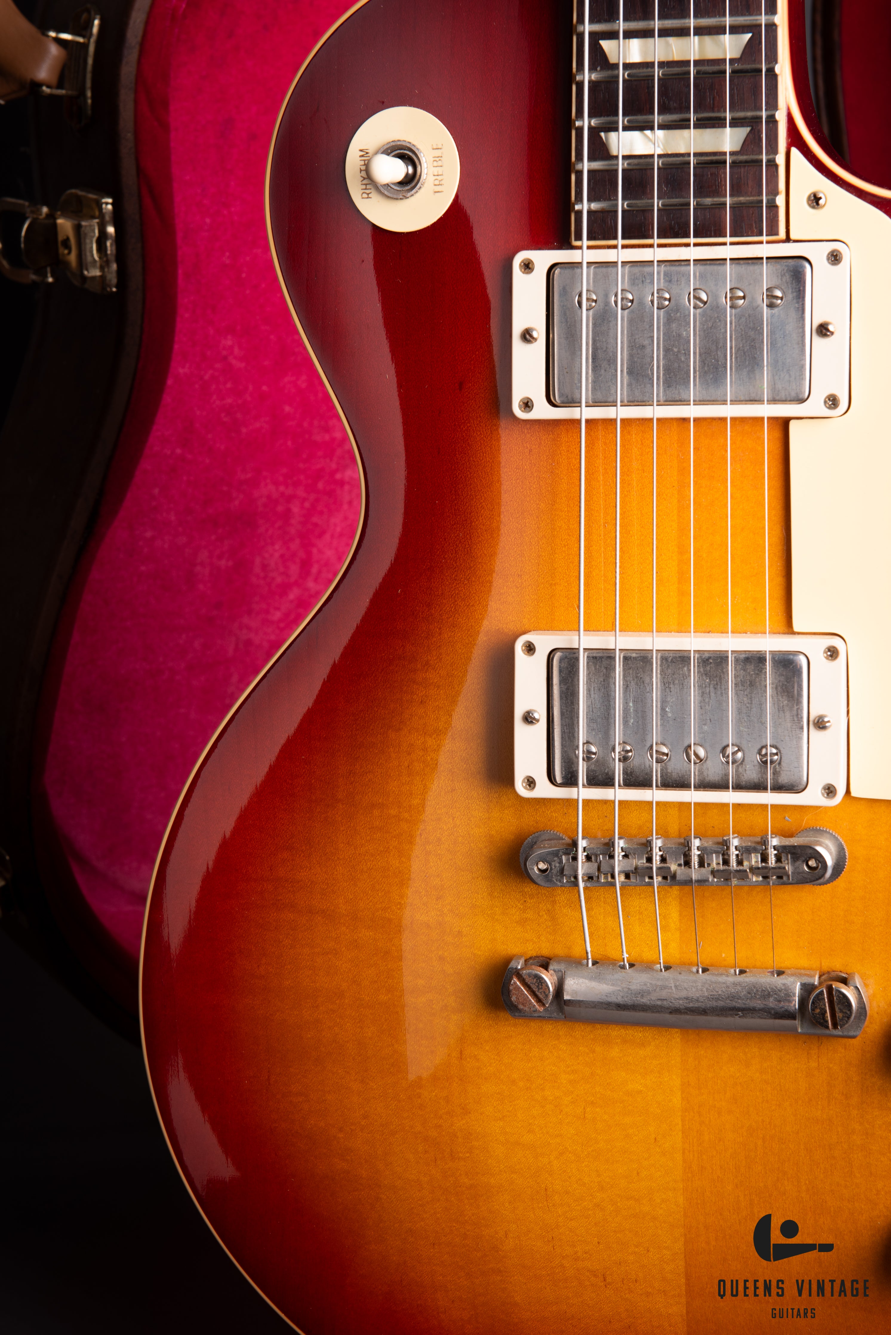 2021 Gibson Custom Shop 1958 Les Paul Historic Reissue R8 VOS Faded Cherry Sunburst Electric Guitar