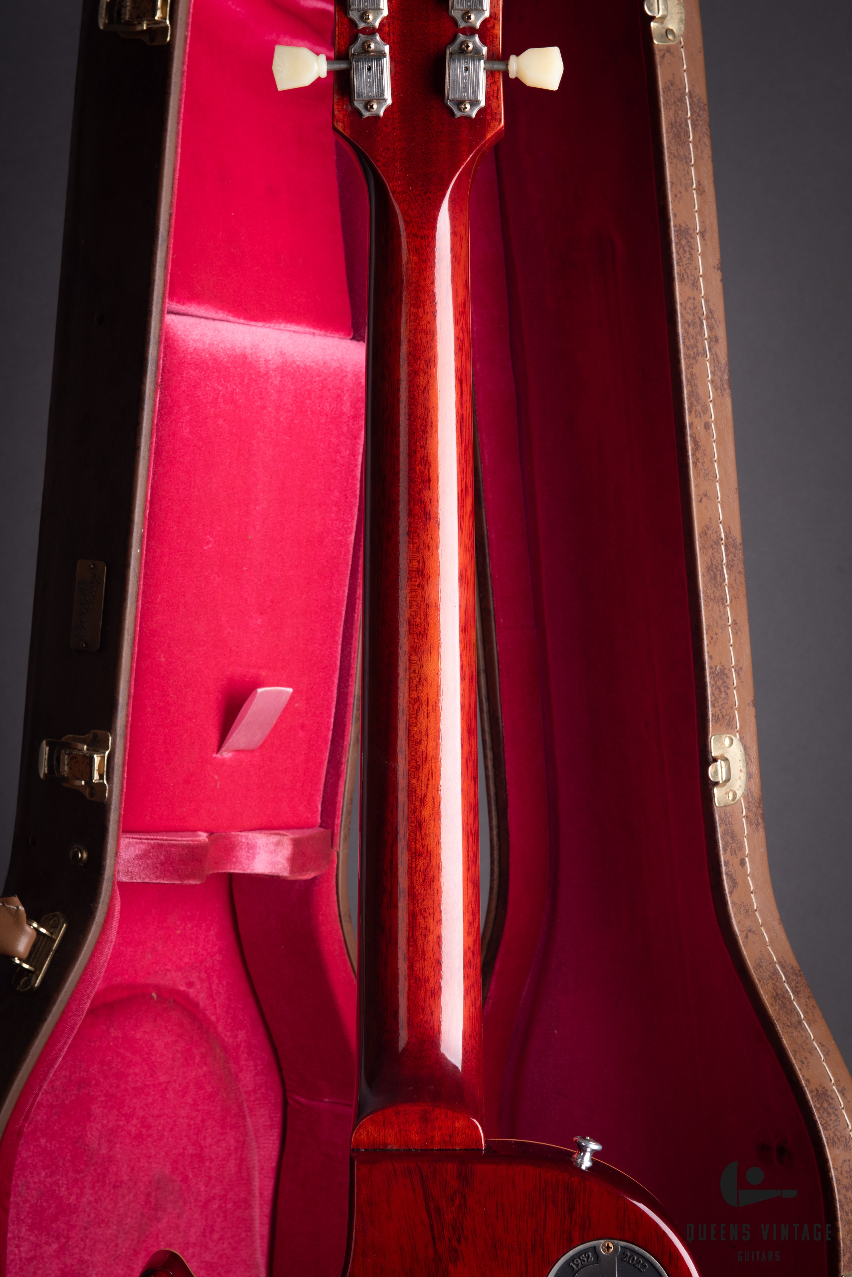 2021 Gibson Custom Shop 1958 Les Paul Historic Reissue R8 VOS Faded Cherry Sunburst Electric Guitar