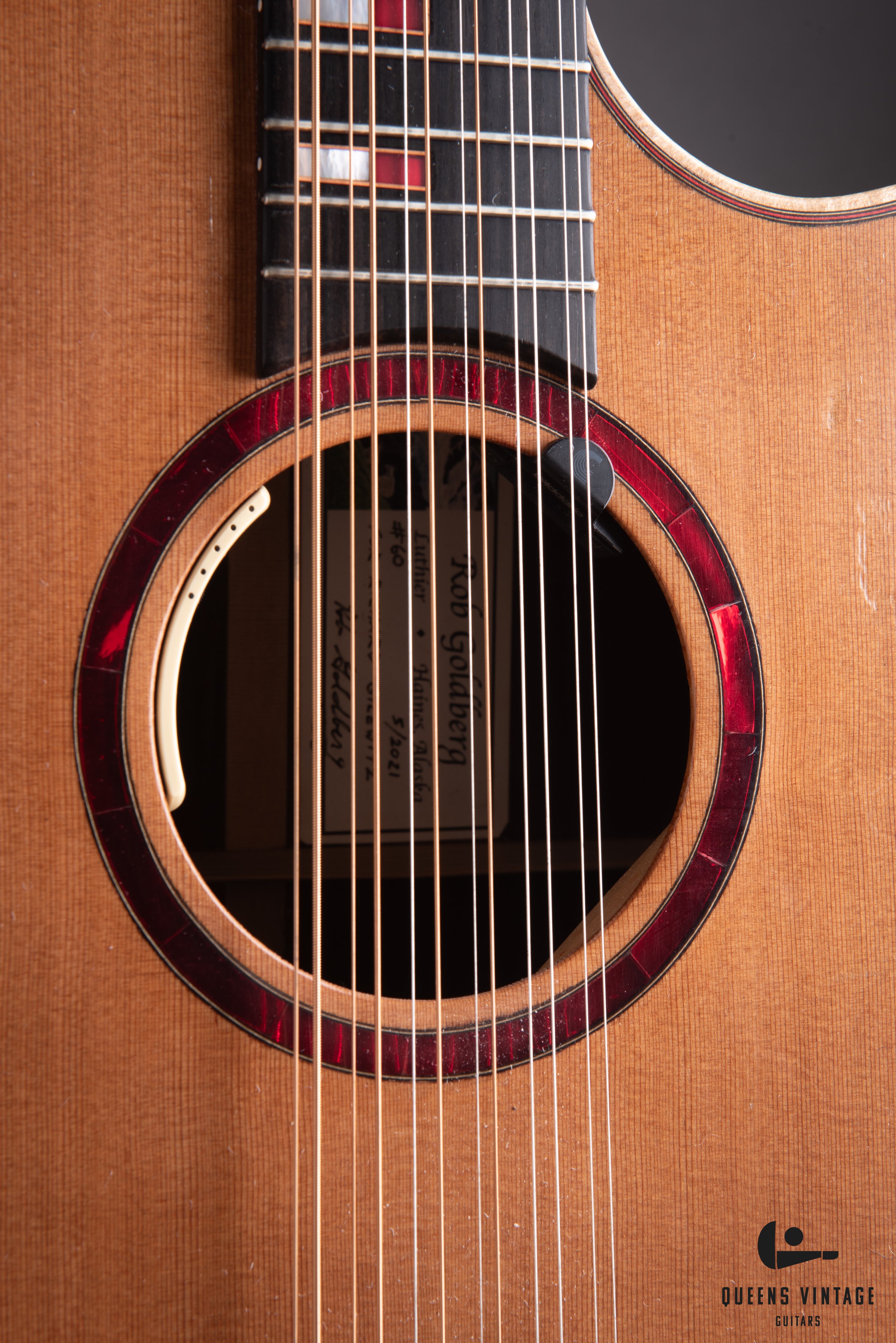 2021 Rob Goldberg "Ruby" 12 String Acoustic Guitar