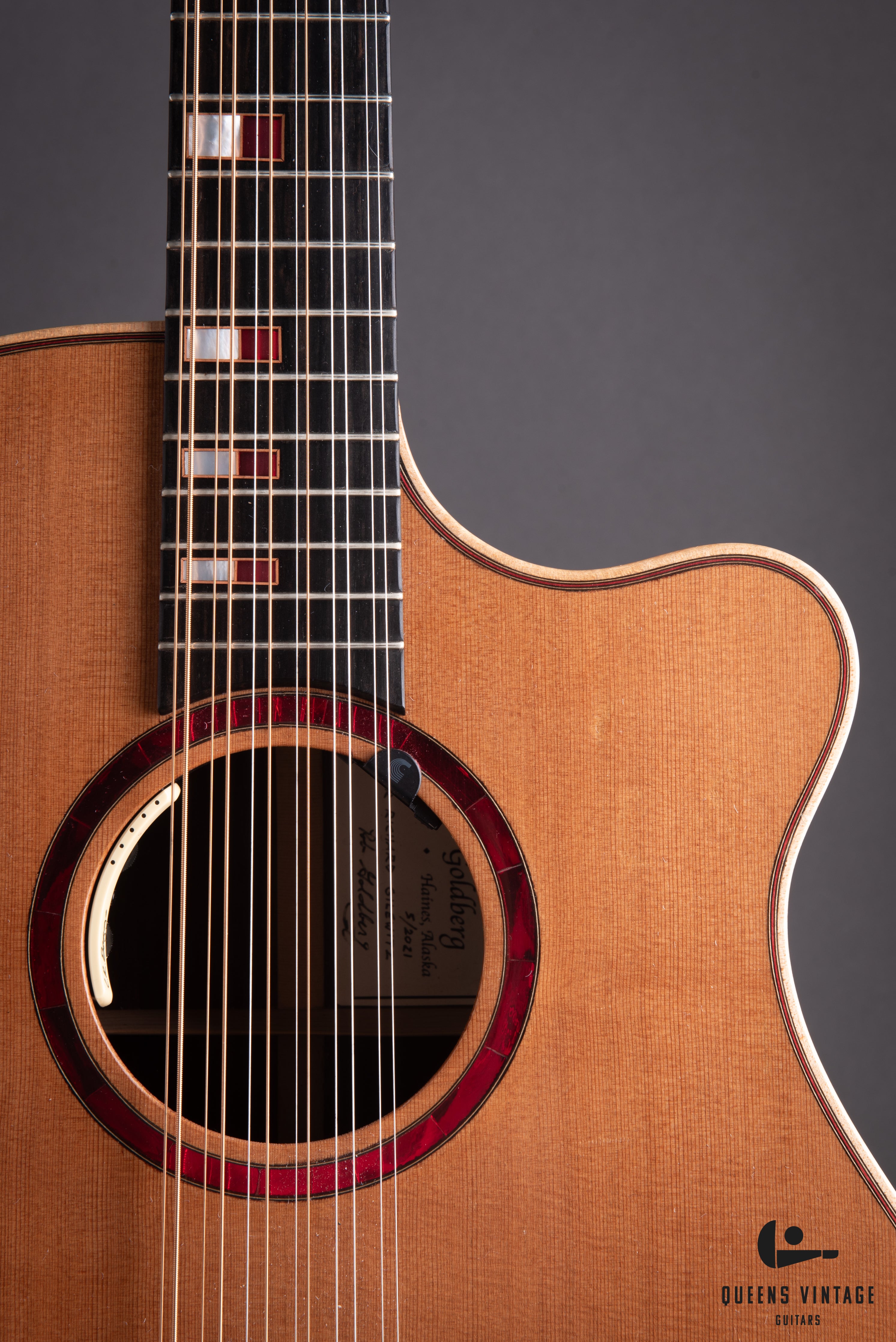 2021 Rob Goldberg "Ruby" 12 String Acoustic Guitar