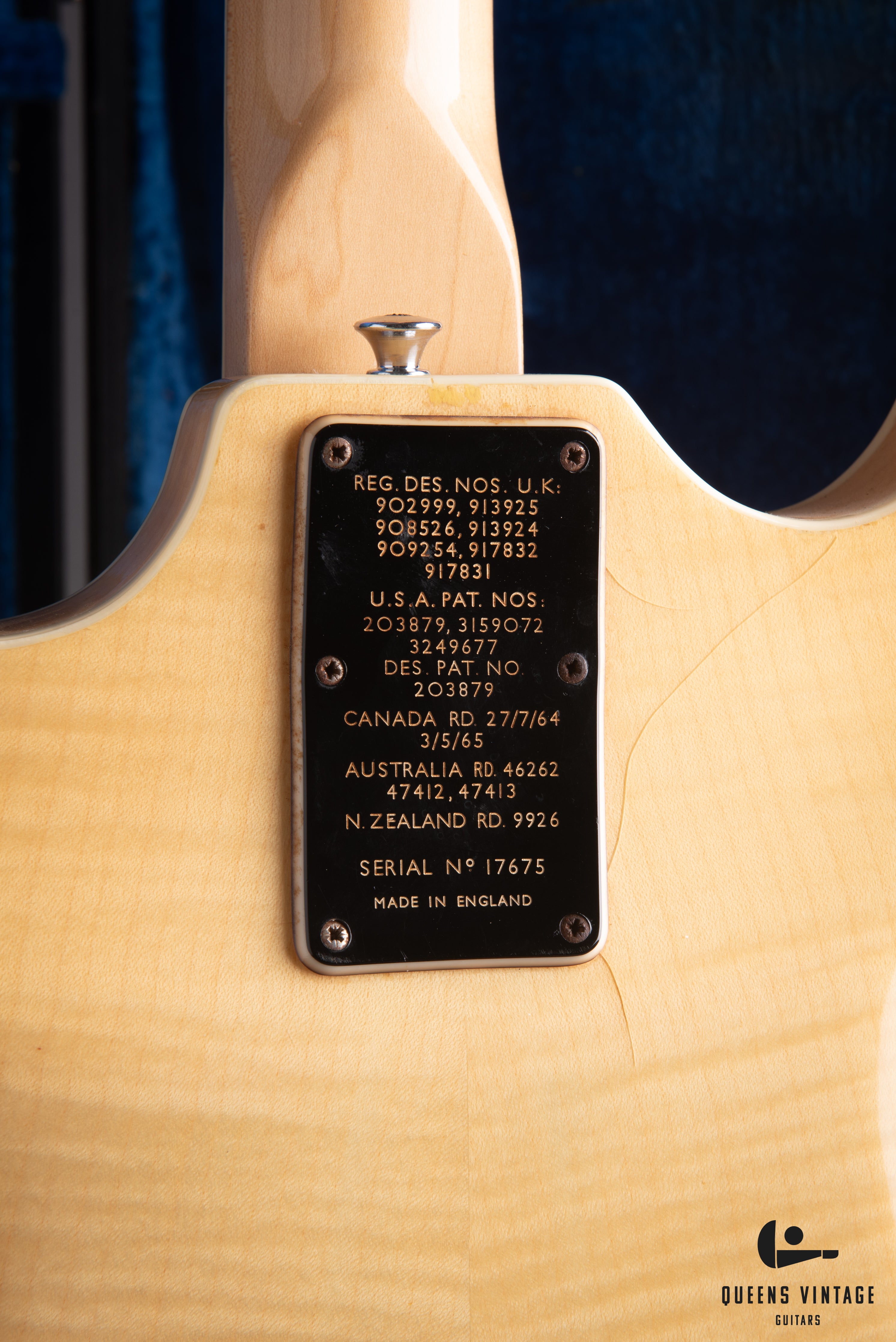 1966 Baldwin Burns Vibraslim Electric Guitar