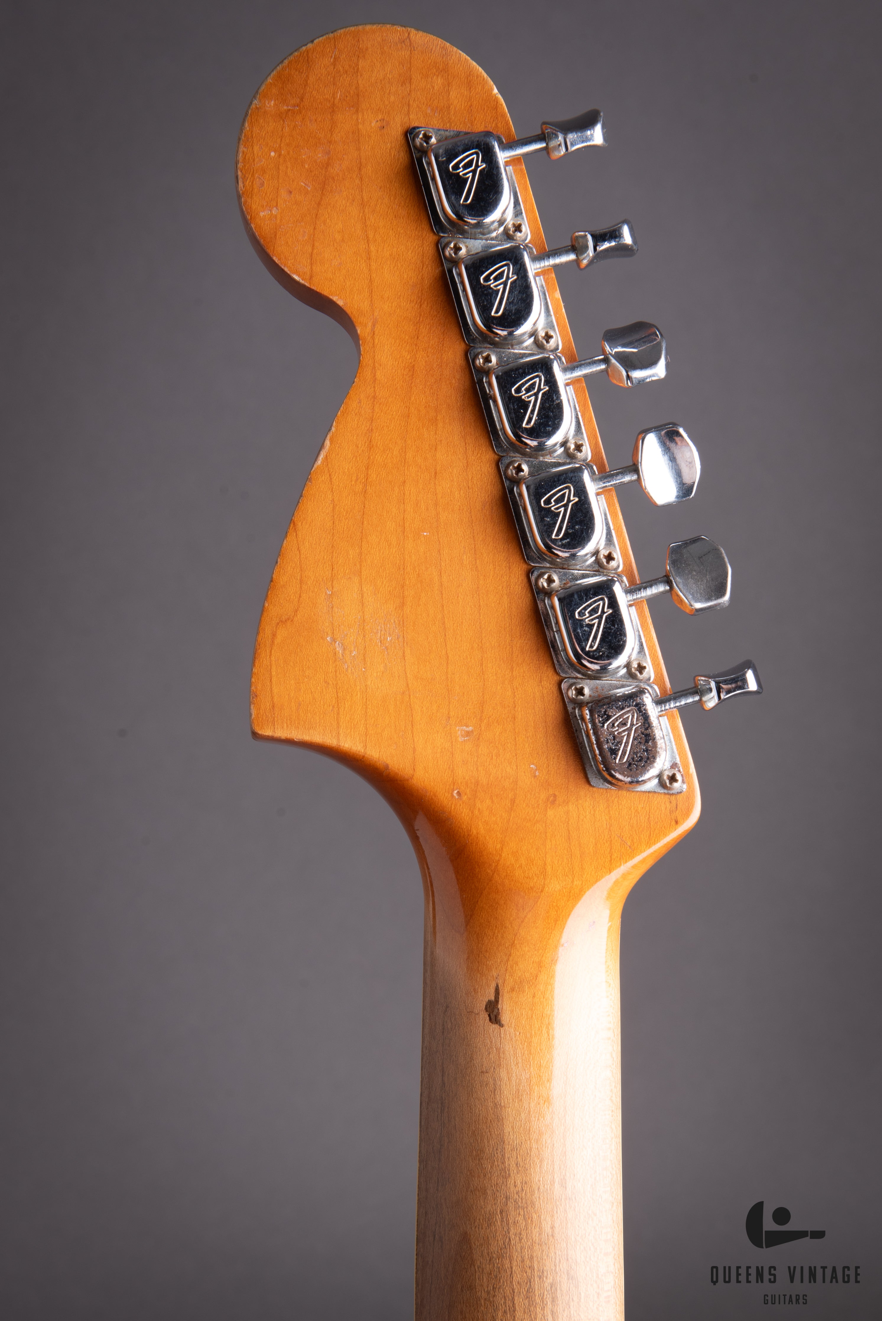 1966 Fender Jaguar Candy Apple Red Electric Guitar