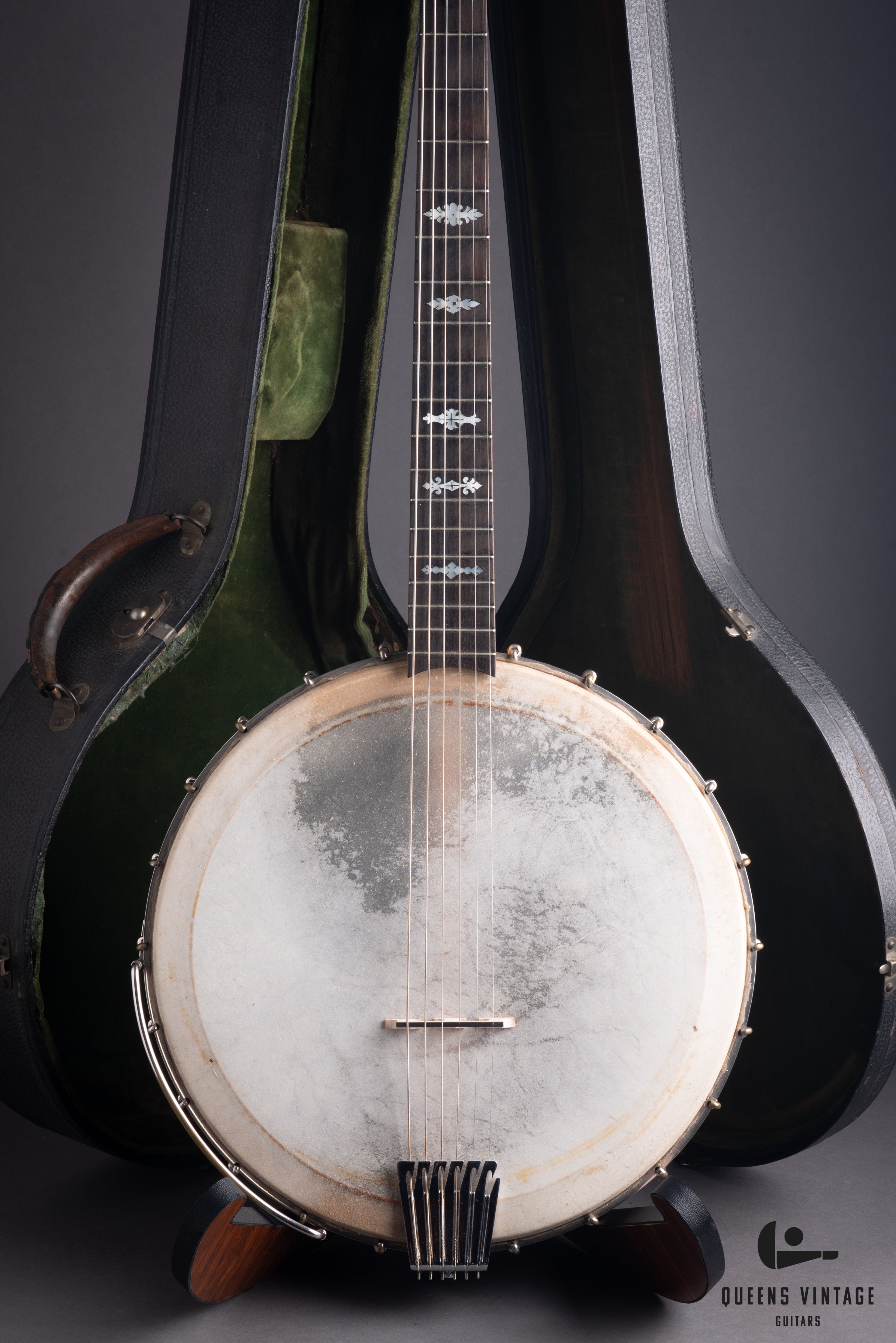 c. 1915 SS Stewart Guitar Banjo