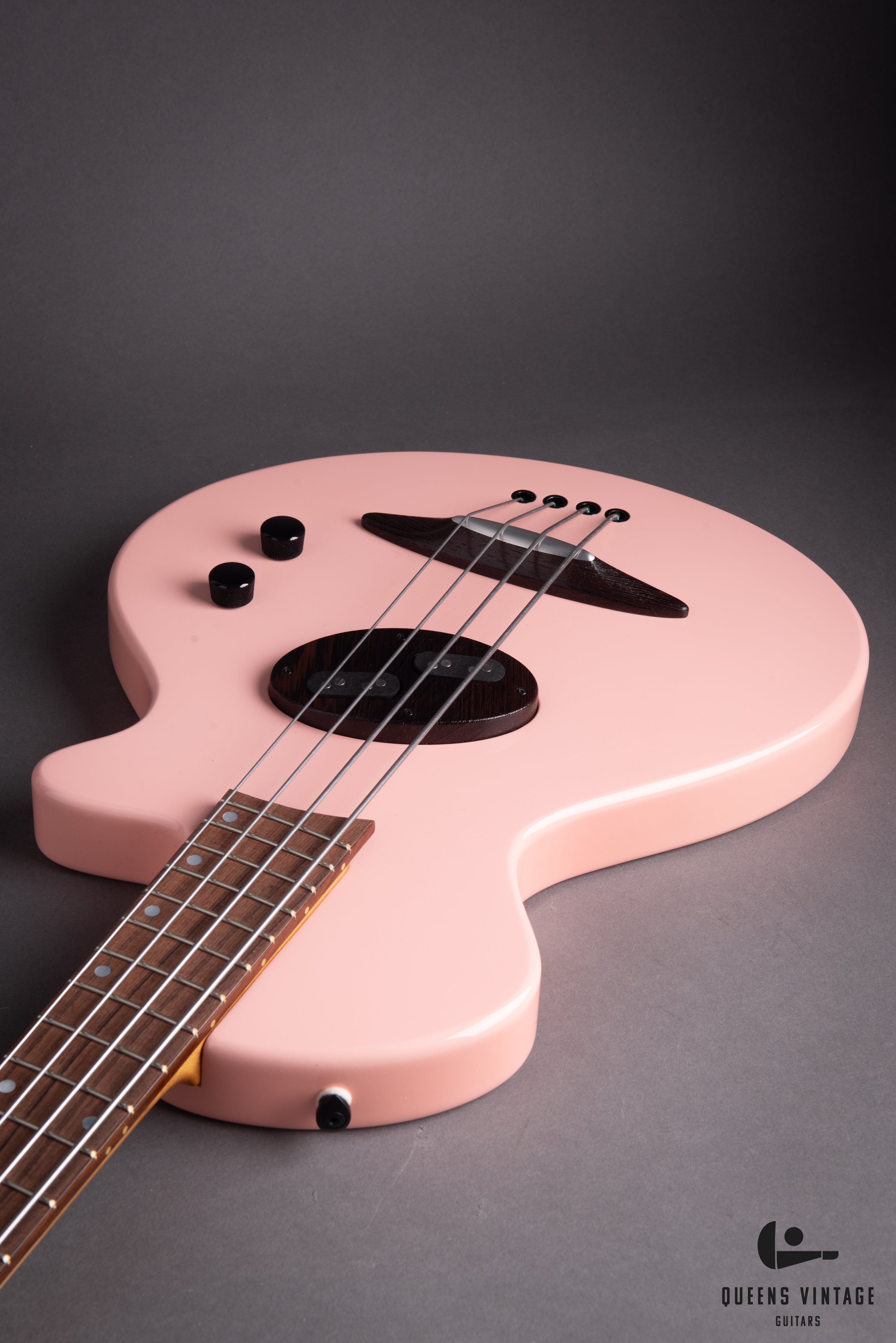 R. Hyde Nuvo Shell Pink Electric Bass Guitar
