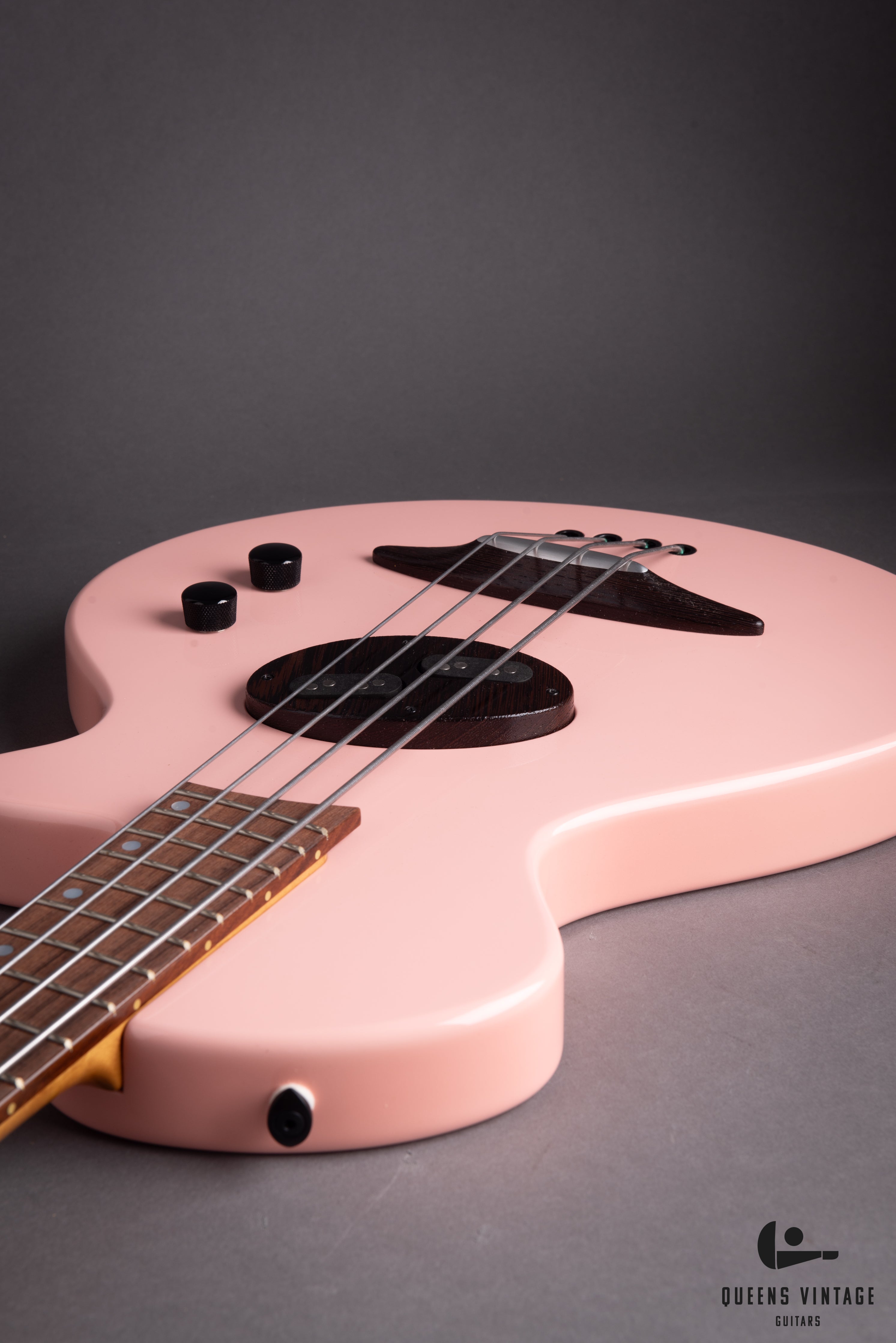 R. Hyde Nuvo Shell Pink Electric Bass Guitar