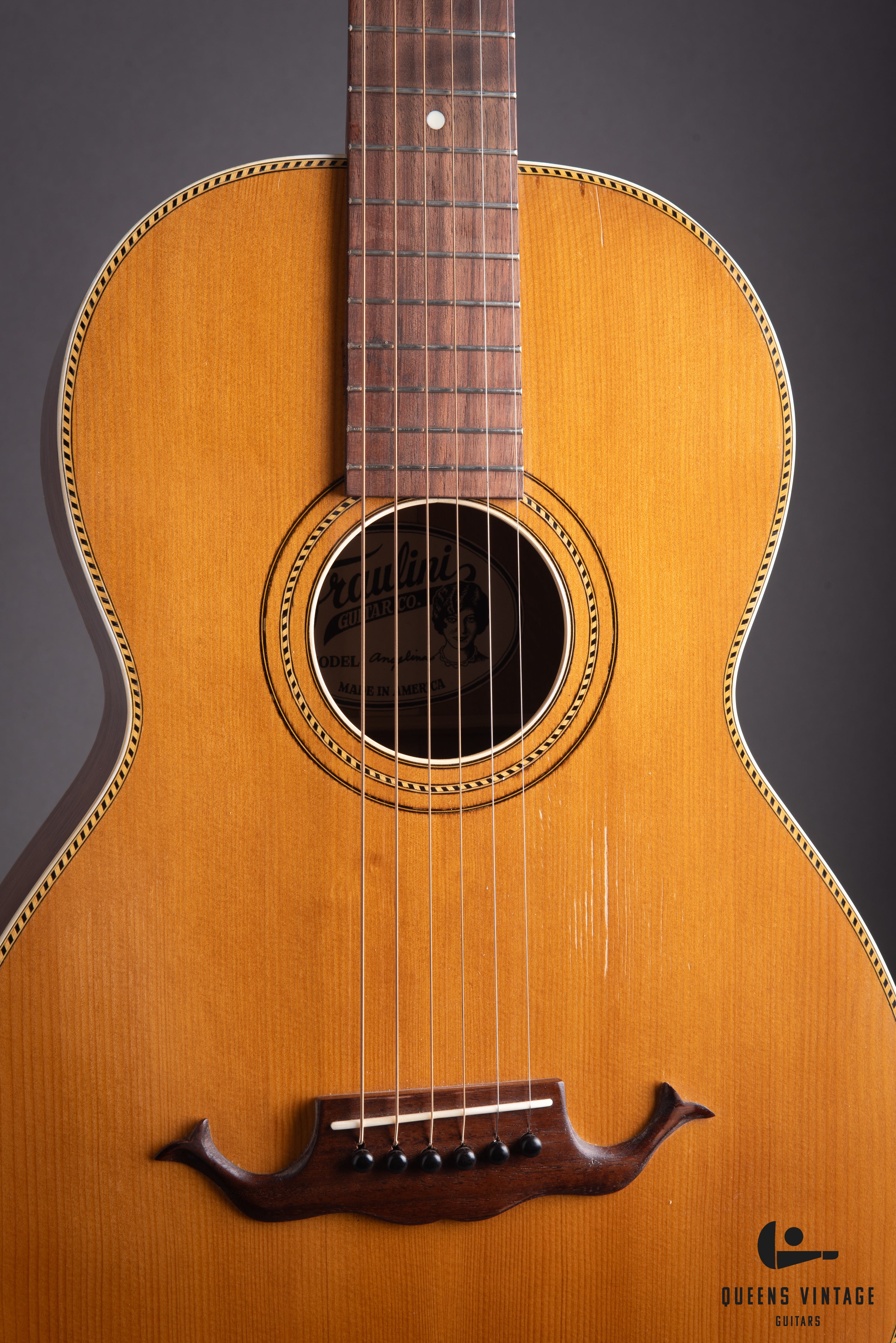 2022 Fraulini Angelina Baritone Acoustic Guitar