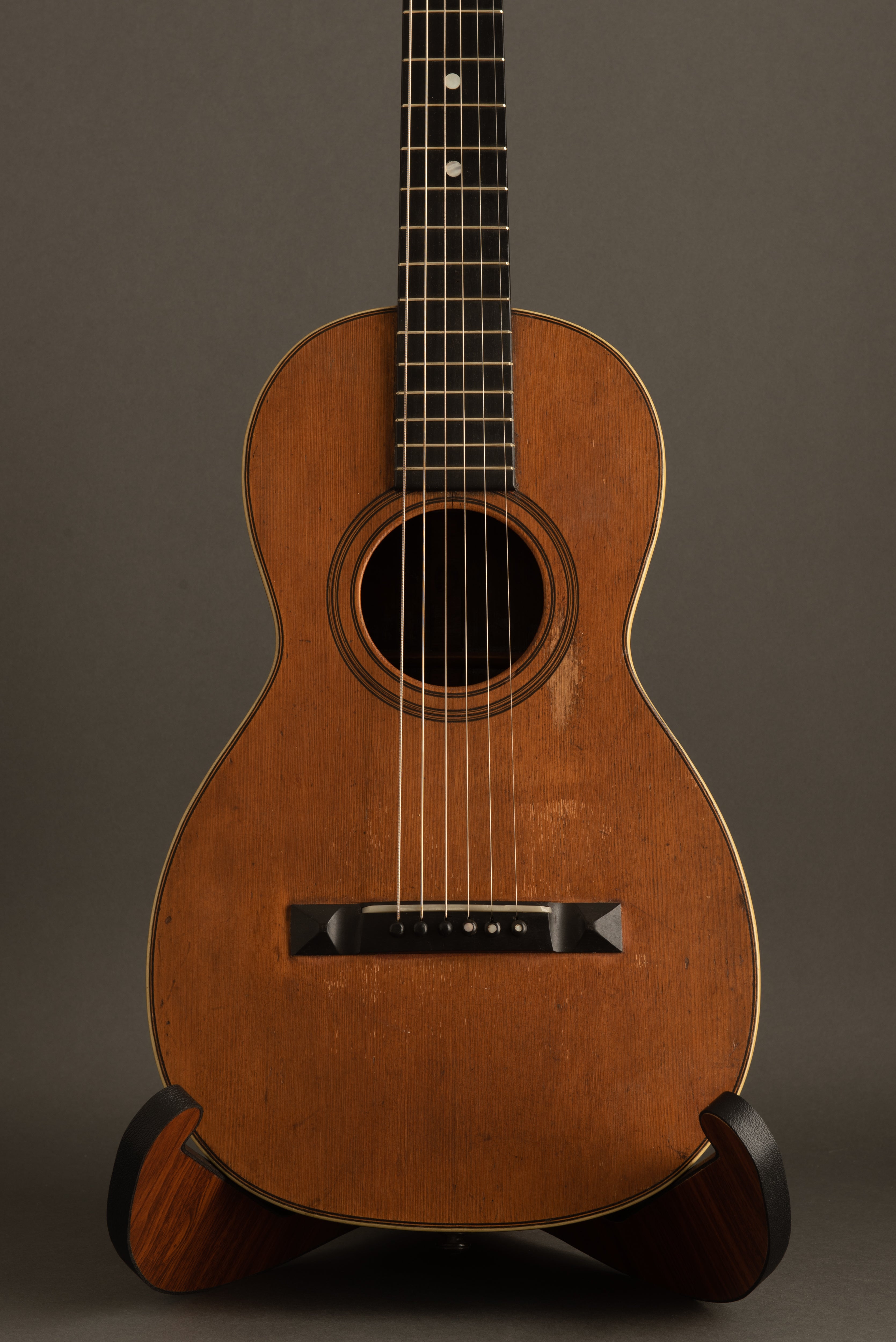c. 1917 C. Bruno & Sons Parlor Acoustic Guitar
